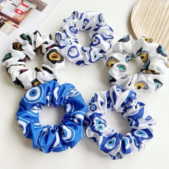 Accessories - Evil Eye Scrunchies